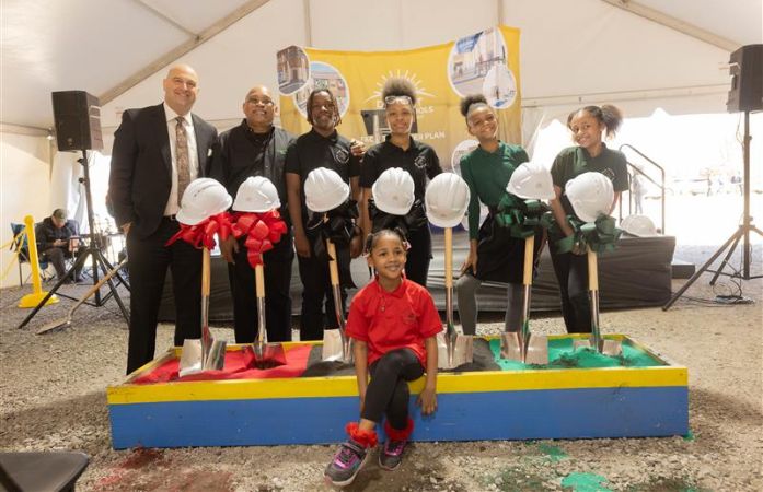  Paul Robeson Malcolm X Academy Groundbreaking